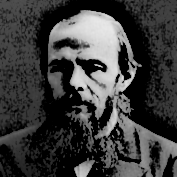  Porträt von Fjodor Michailowitsch Dostojewski