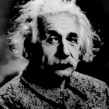 Porträt von Albert Einstein